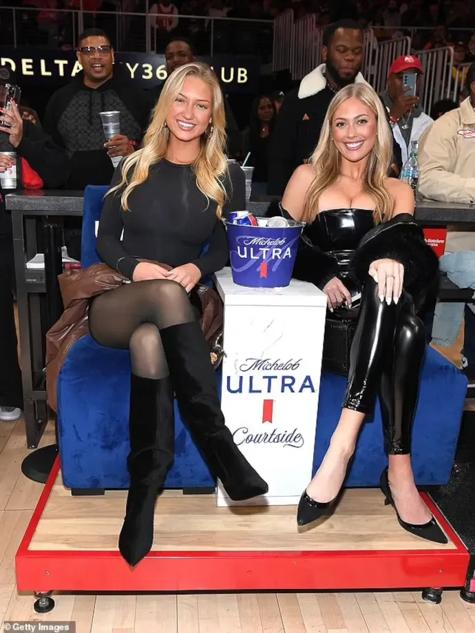 Viral Boxing Ring Girl Sydney Thomas Makes Splash at NBA Game