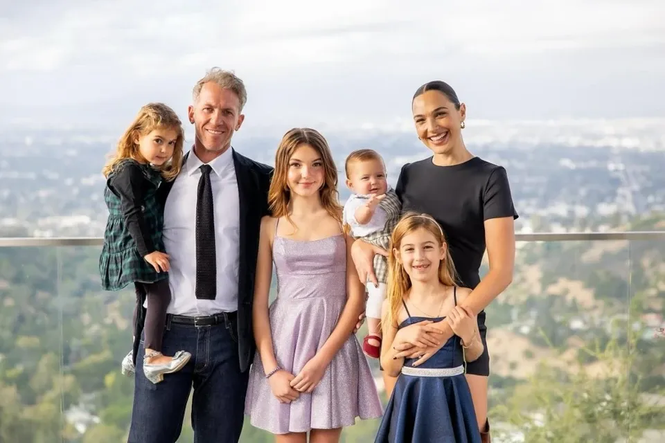 Gal Gadot With Her Family